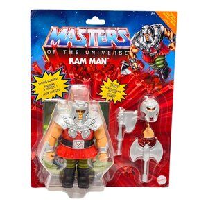 Masters of the Universe Ram Man Action Figure New on Card